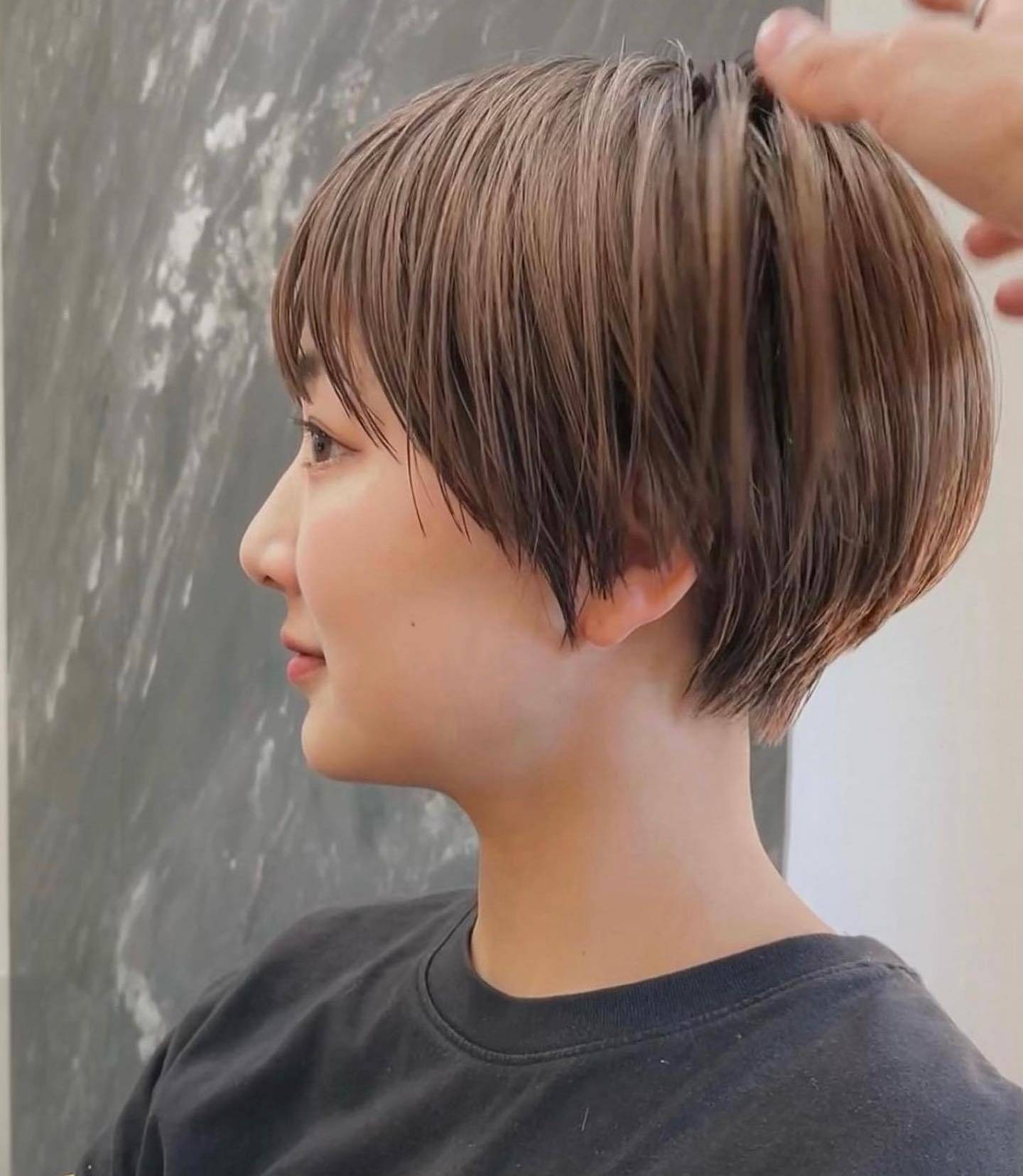 女发别乱剪立体短发带有线条感美到挑不出毛病