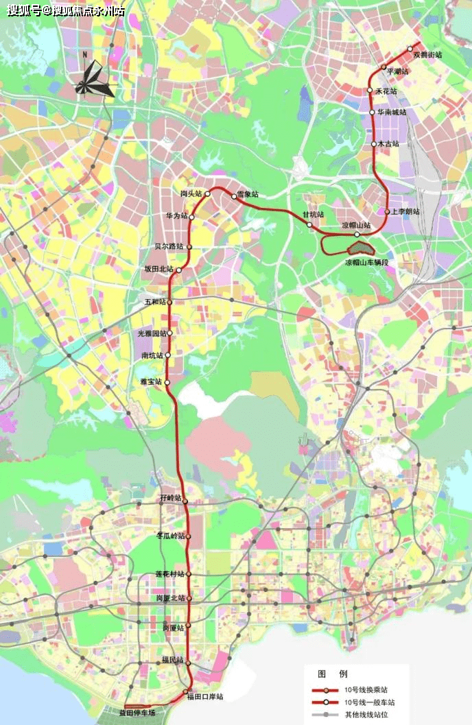 光明地铁18号线路图图片