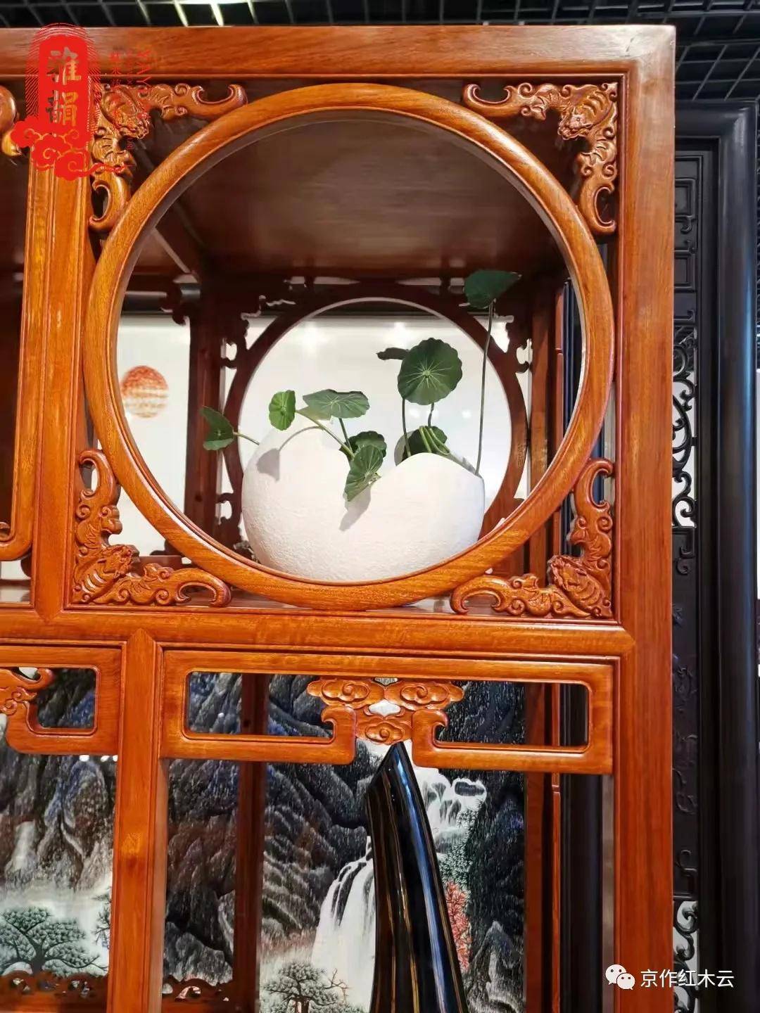 红木博古架