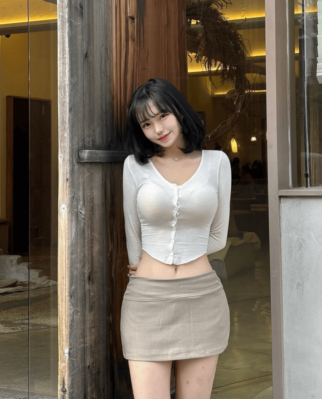 韩国顶级美女网红!120cm大长腿绝了_运动_身材_瑜伽