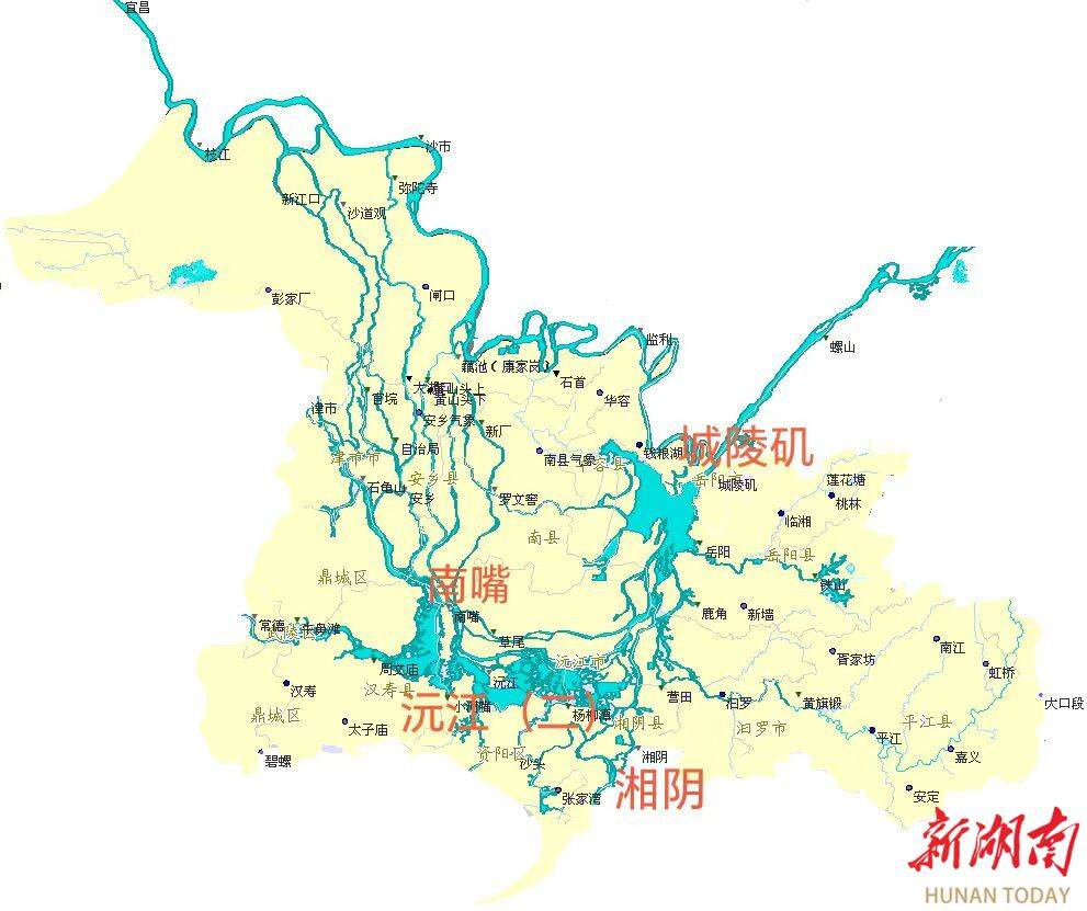 当前湘江流域超警站点分别为湘江干流湘潭站,长沙站,浏阳河榔梨站,捞