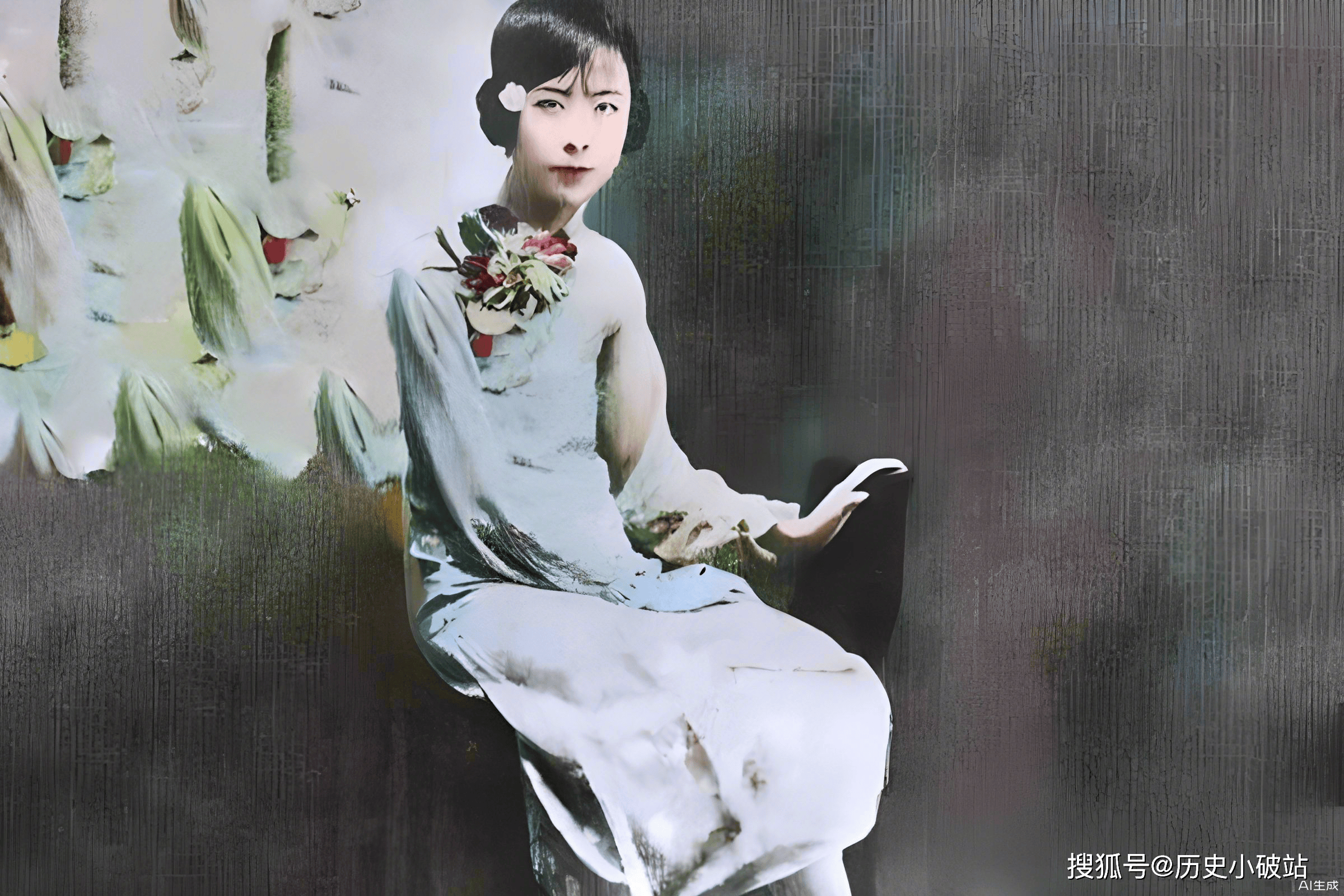 民国彩色老照片:张作霖的把兄弟;张学良正牌夫人;鲁迅的汉奸弟弟