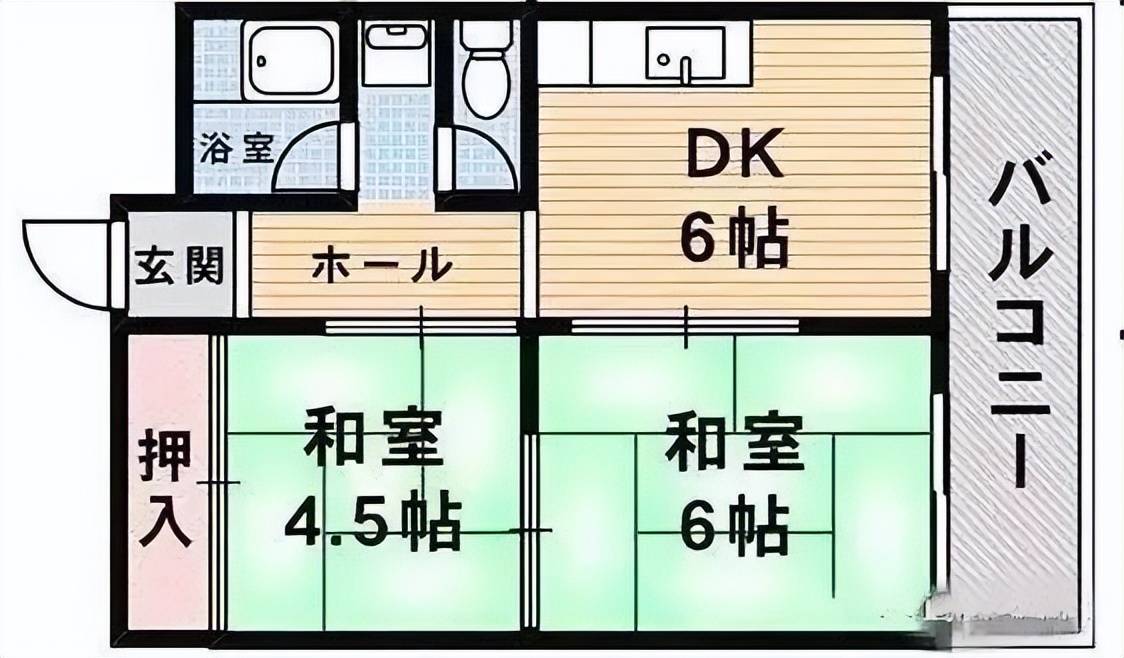 日本房子结构平面图图片