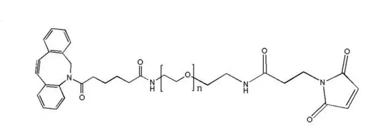 mal-peg-dbco,maleimide-peg-dbco中文名:马来酰亚胺聚乙二醇二苯基环