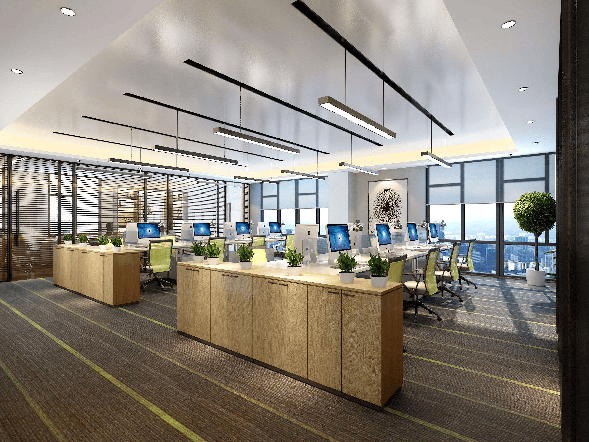 陕西办公室改造装修设计步骤和考虑因素