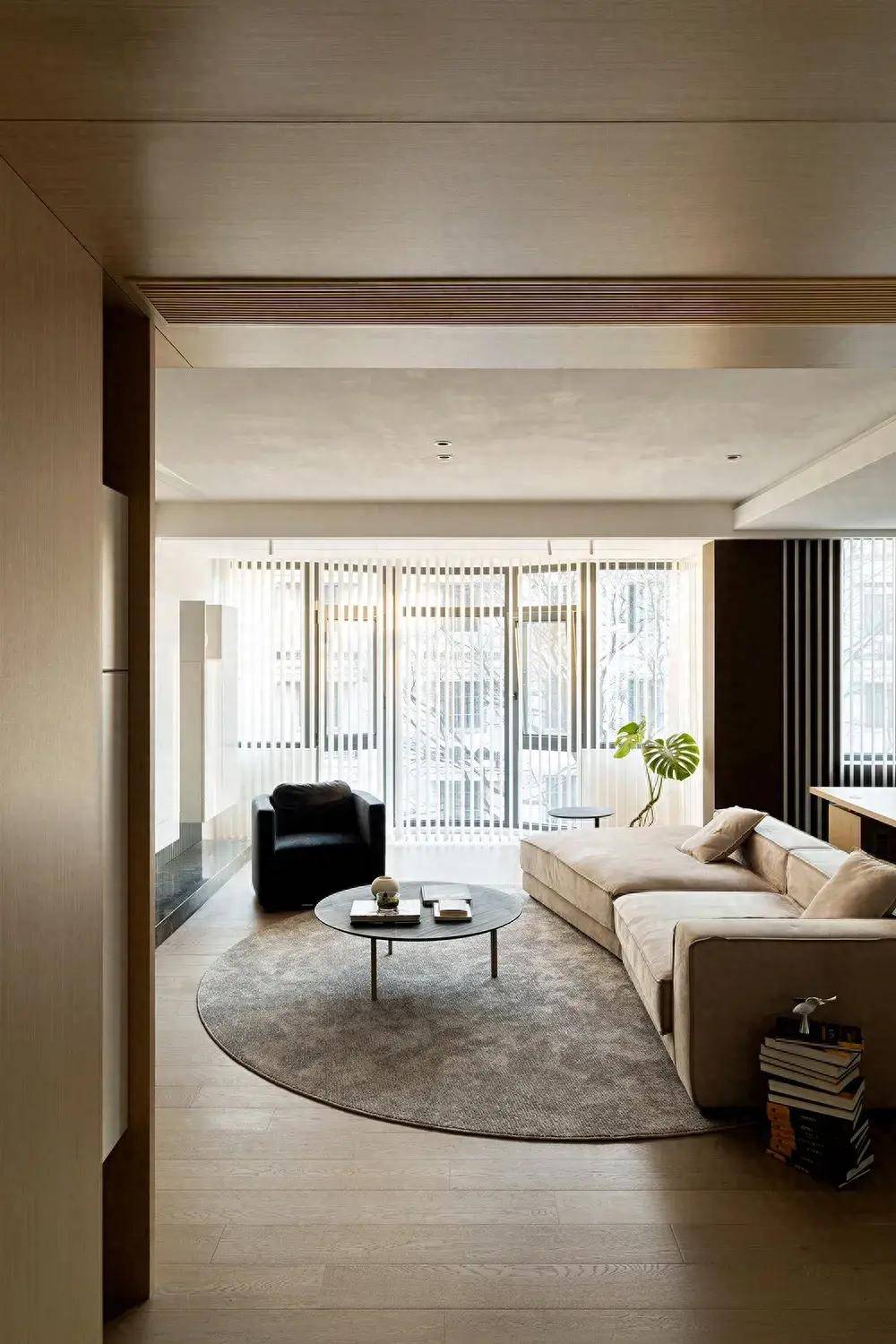 室内设计 | 266㎡极简现代风,松弛自如的居家氛围