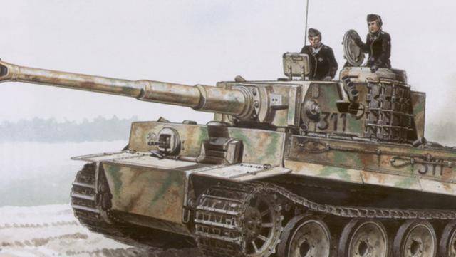 二战的王者,盟军的梦魇,德军坦克中的恶虎——虎式重型坦克