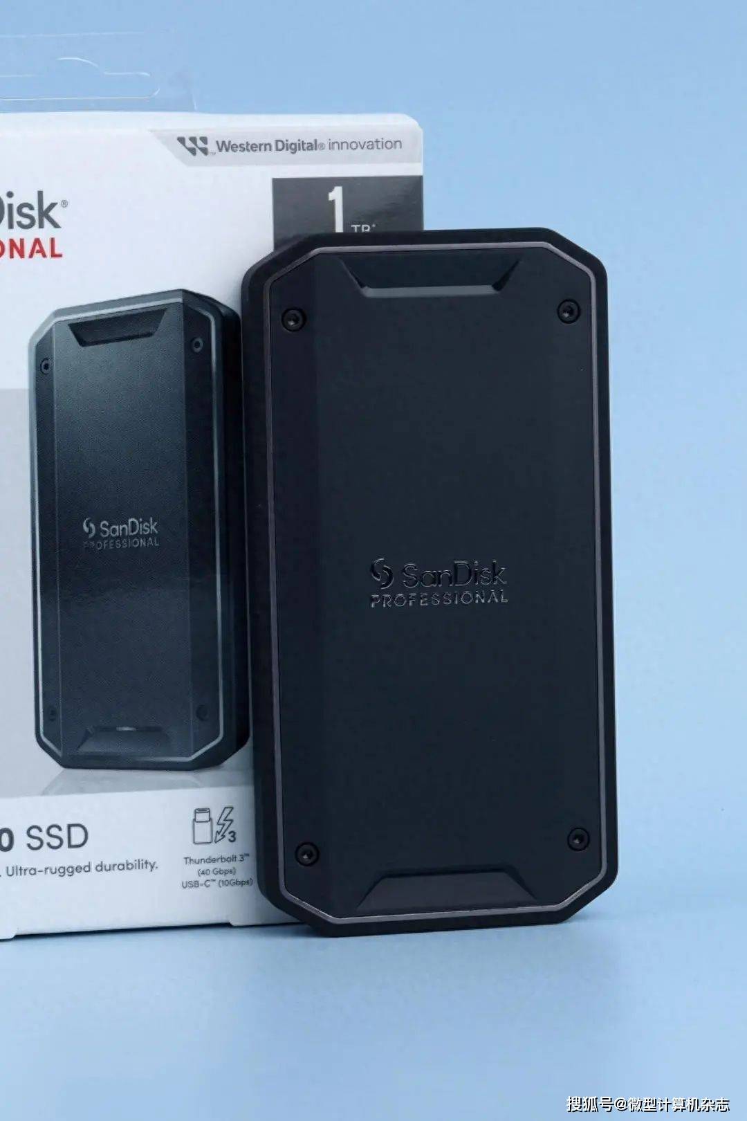 不仅要跑分，还要用汽车碾压！闪迪大师PRO-G40 SSD外置固态硬盘测试_搜狐网