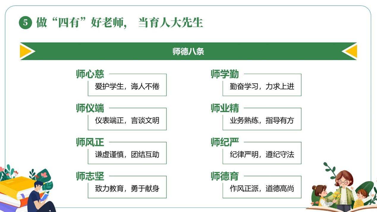 师德师风照片文字说明图片