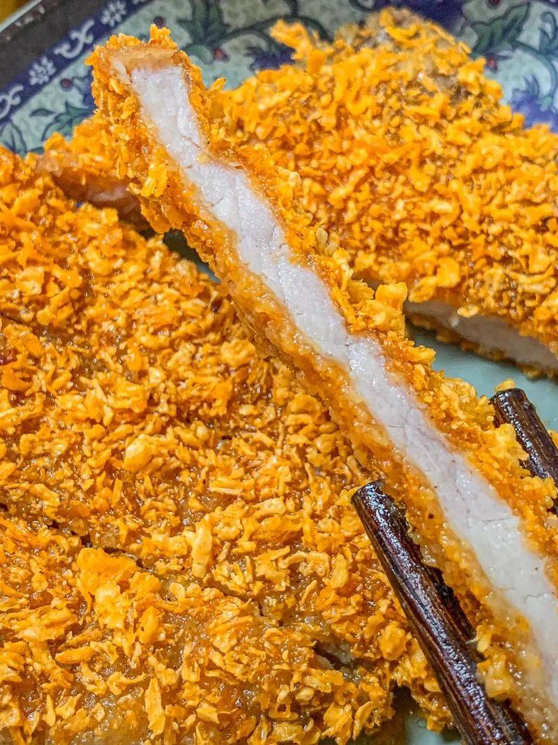 炸猪排,家常小吃,美味又简单!