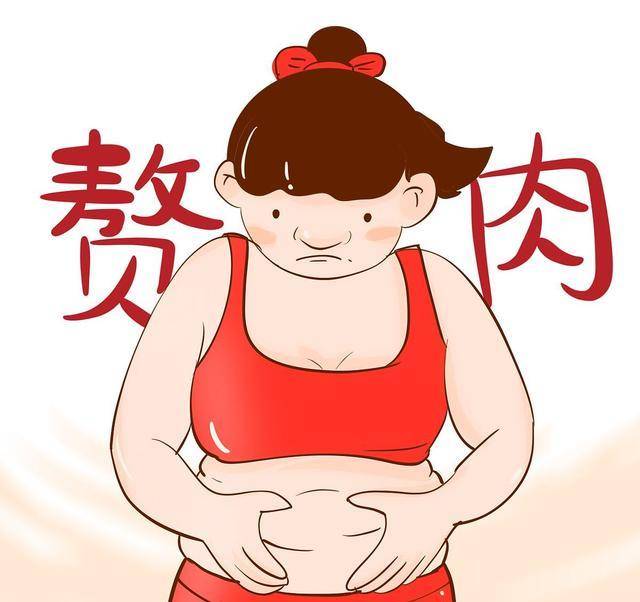 女生减肥漫画图片