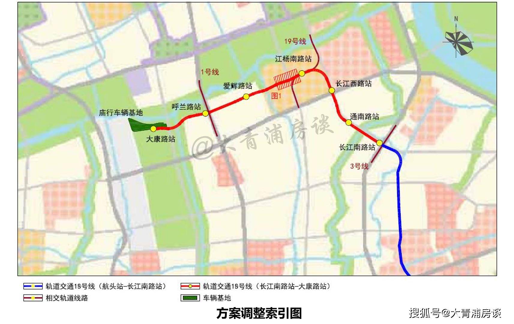 上海轨交15号线南延伸和18号线二期规划调整_线路_杨南路_区间