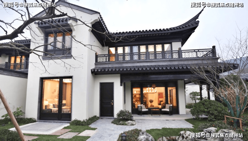 中式山水院墅,户型设计合理,低总价,宁波高层的价格买联排,可以别墅