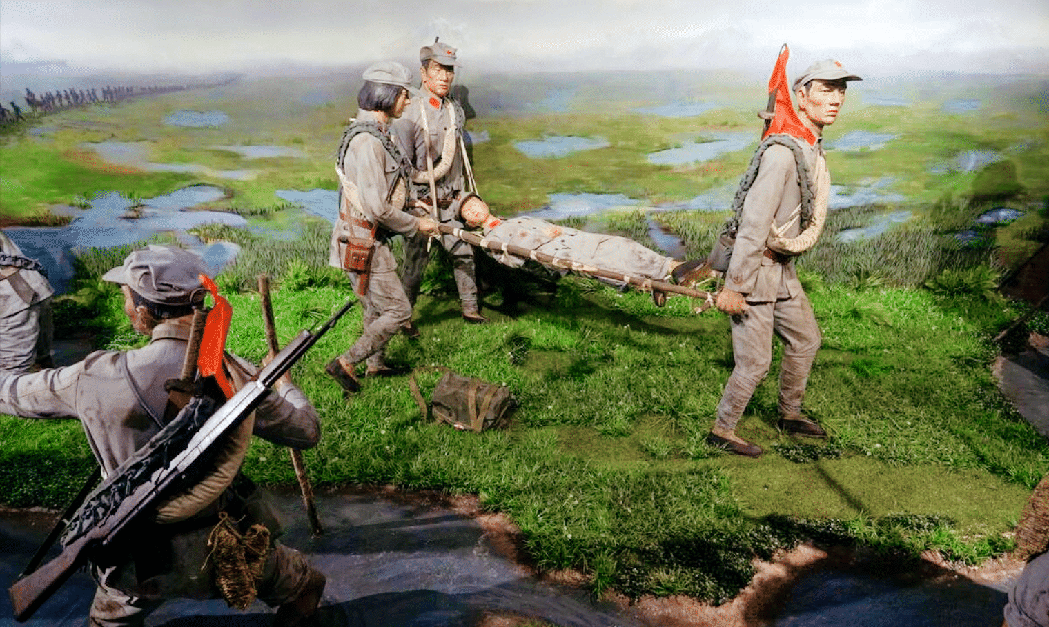 陈赓因伤掉队,偶遇一小红军与之交谈,分开后直拍大腿,悔不当初