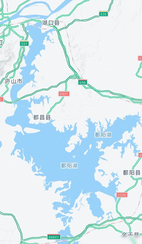 鄱阳湖地图位置图片