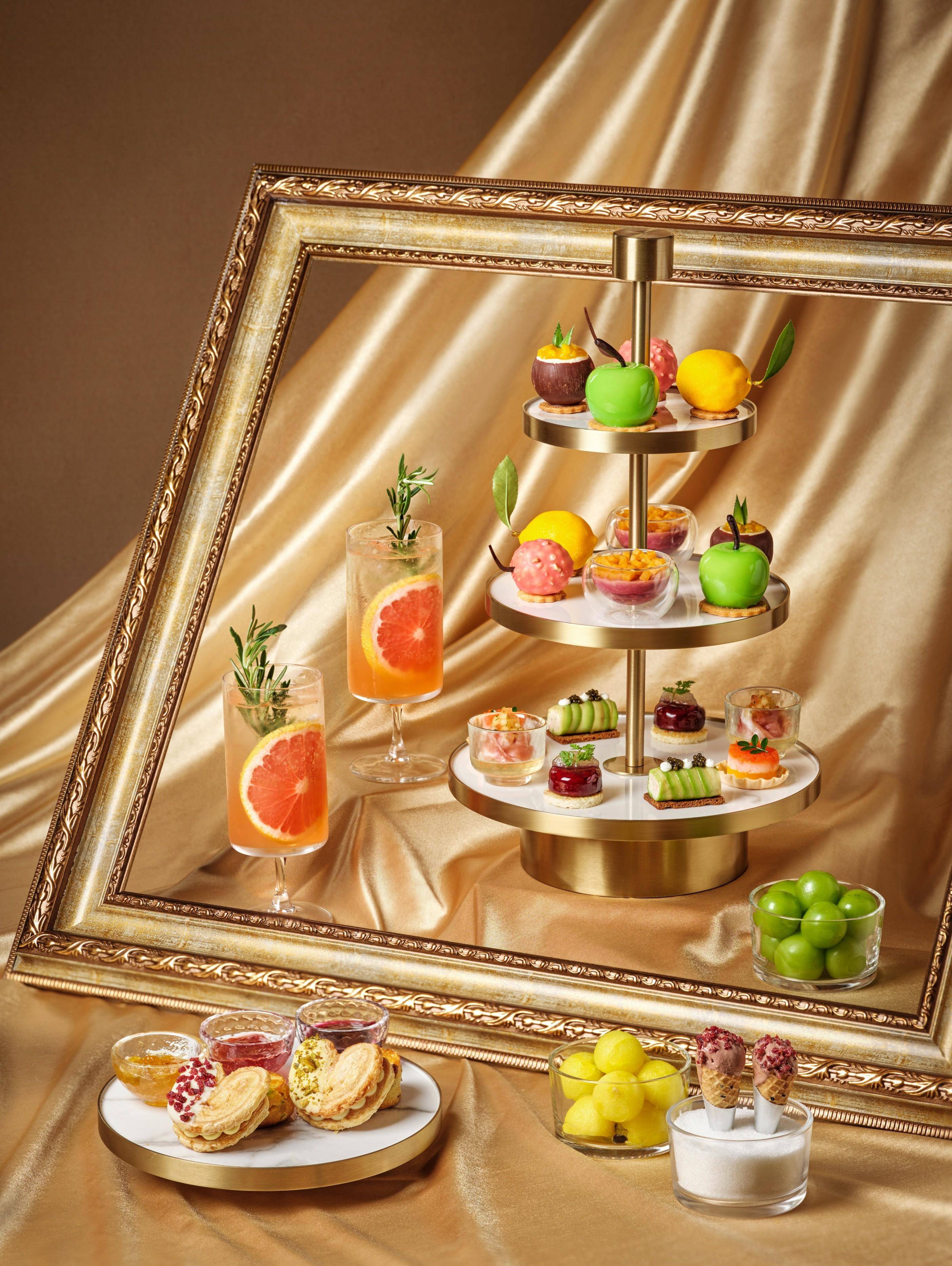 上海雅居乐万豪侯爵酒店创意推出「夏日协奏曲」主题双人下午茶