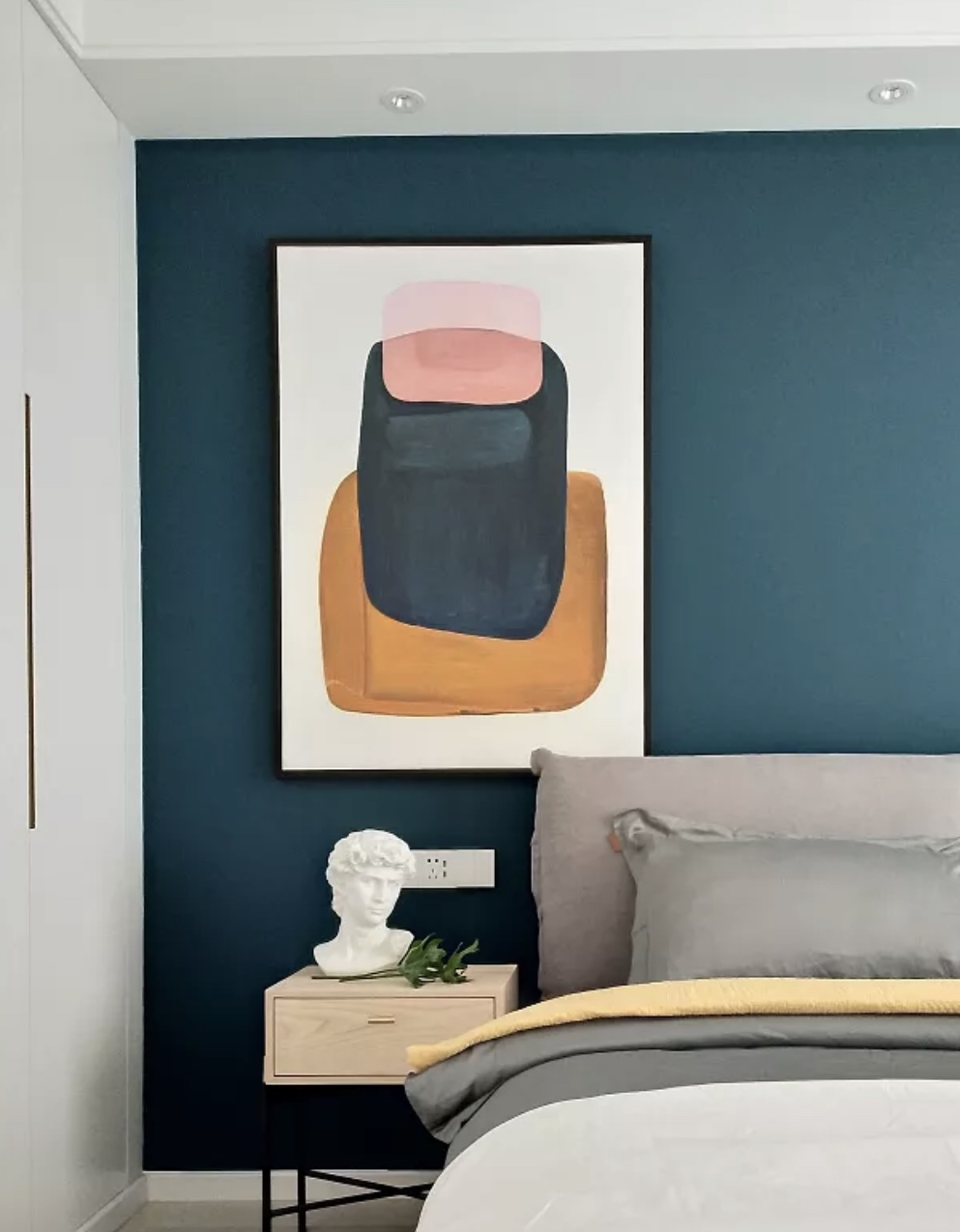 来看看这22款美到炸的床头墙吧,最后一个亮了_装饰_空间_感觉