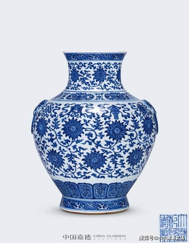 清代乾隆时期青花瓷器真品图片和成交价格记录