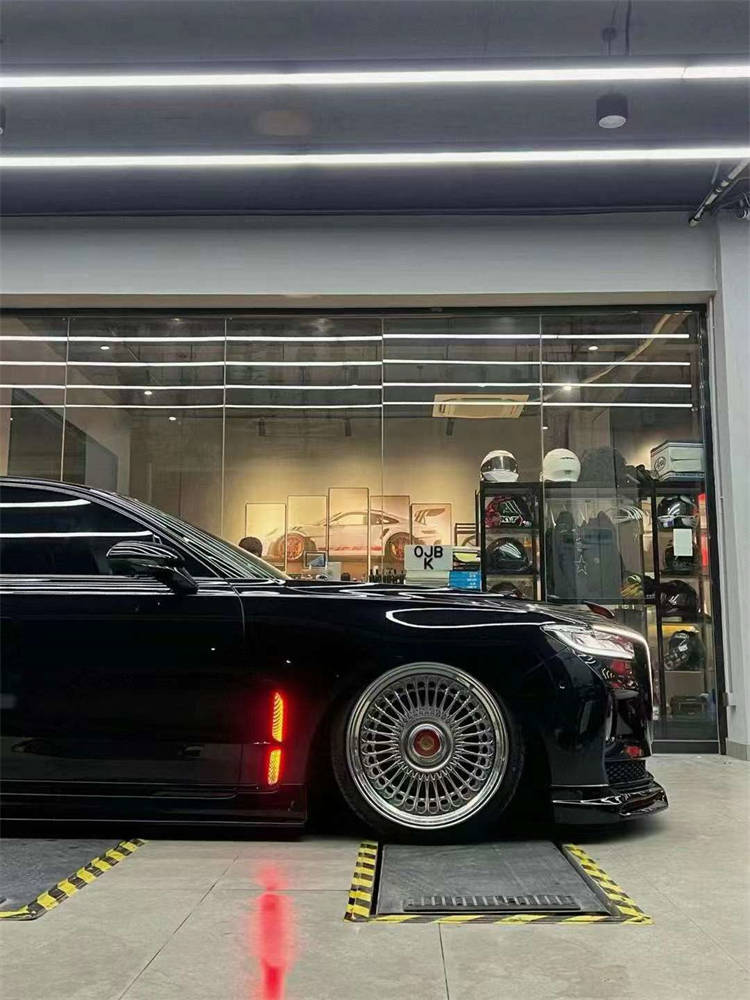 国雅姿态 红旗h9改装airbft空气悬挂案例