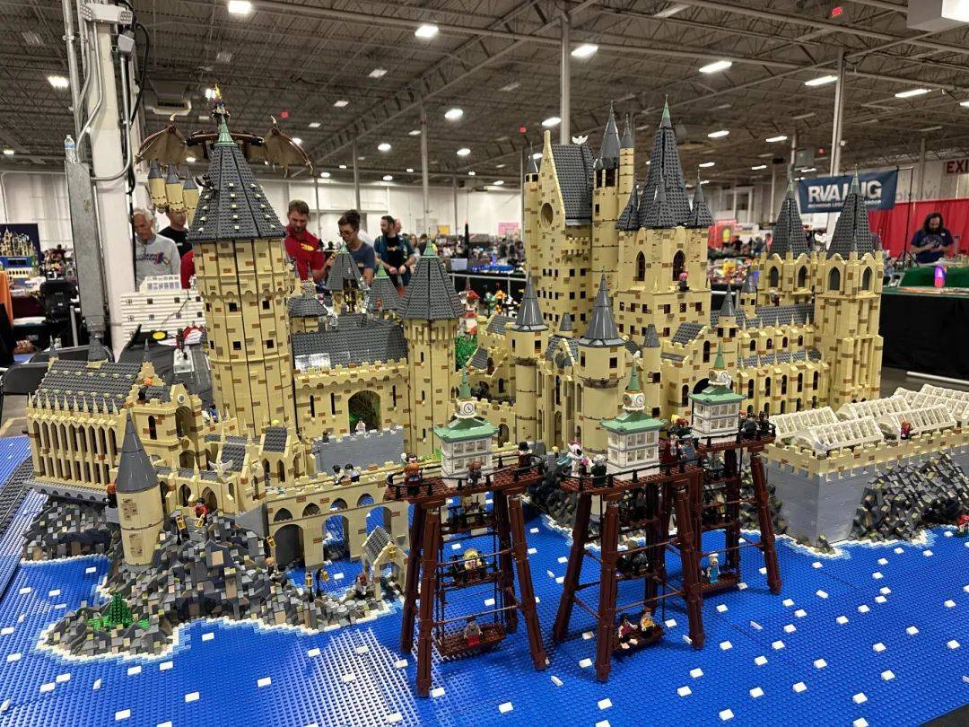 酷玩潮带你看美国最大乐高展会brickfair2024  前方多图预警