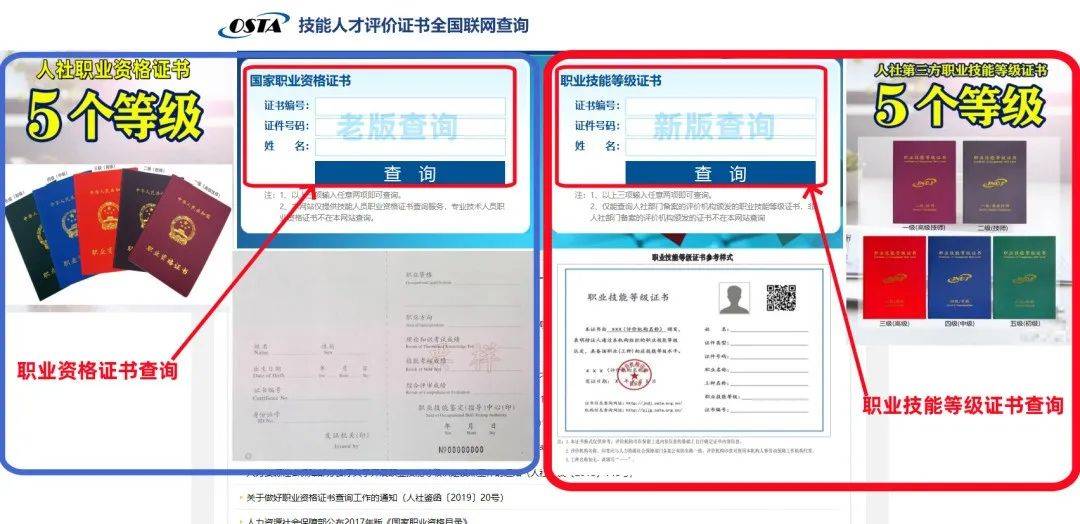 资格证书查询职业资格图片