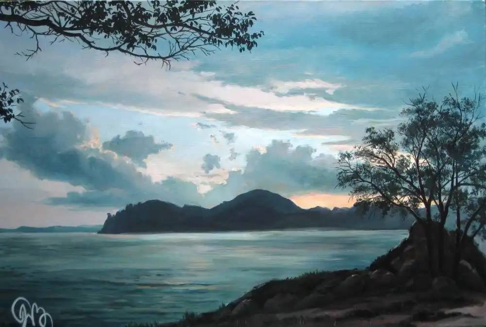 俄罗斯艺术家natalya panasyuk风景画