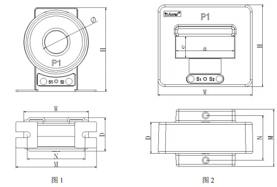 电流互感器带"s"和不带s所表示的含义和区别