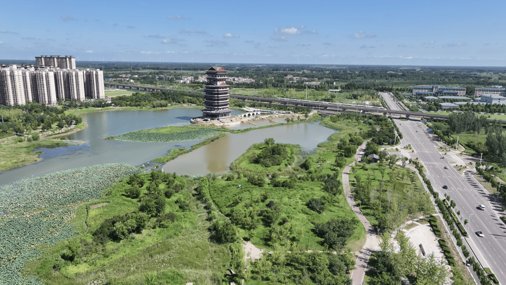 河南民权：日新月异 城更美景更多_建设_广场_城市
