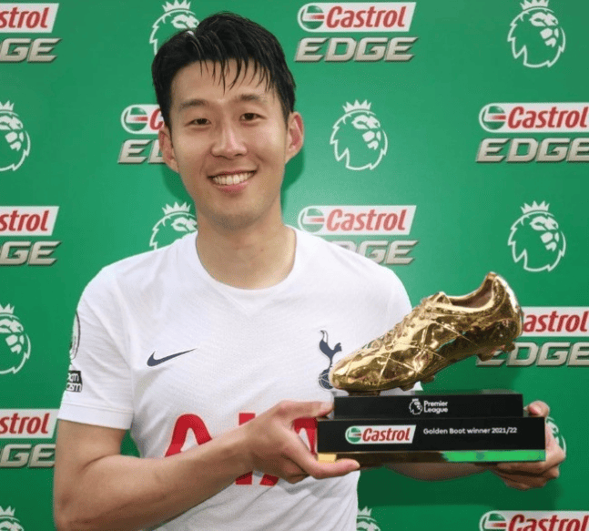 孙兴慜历史7次入选热刺最佳射手!