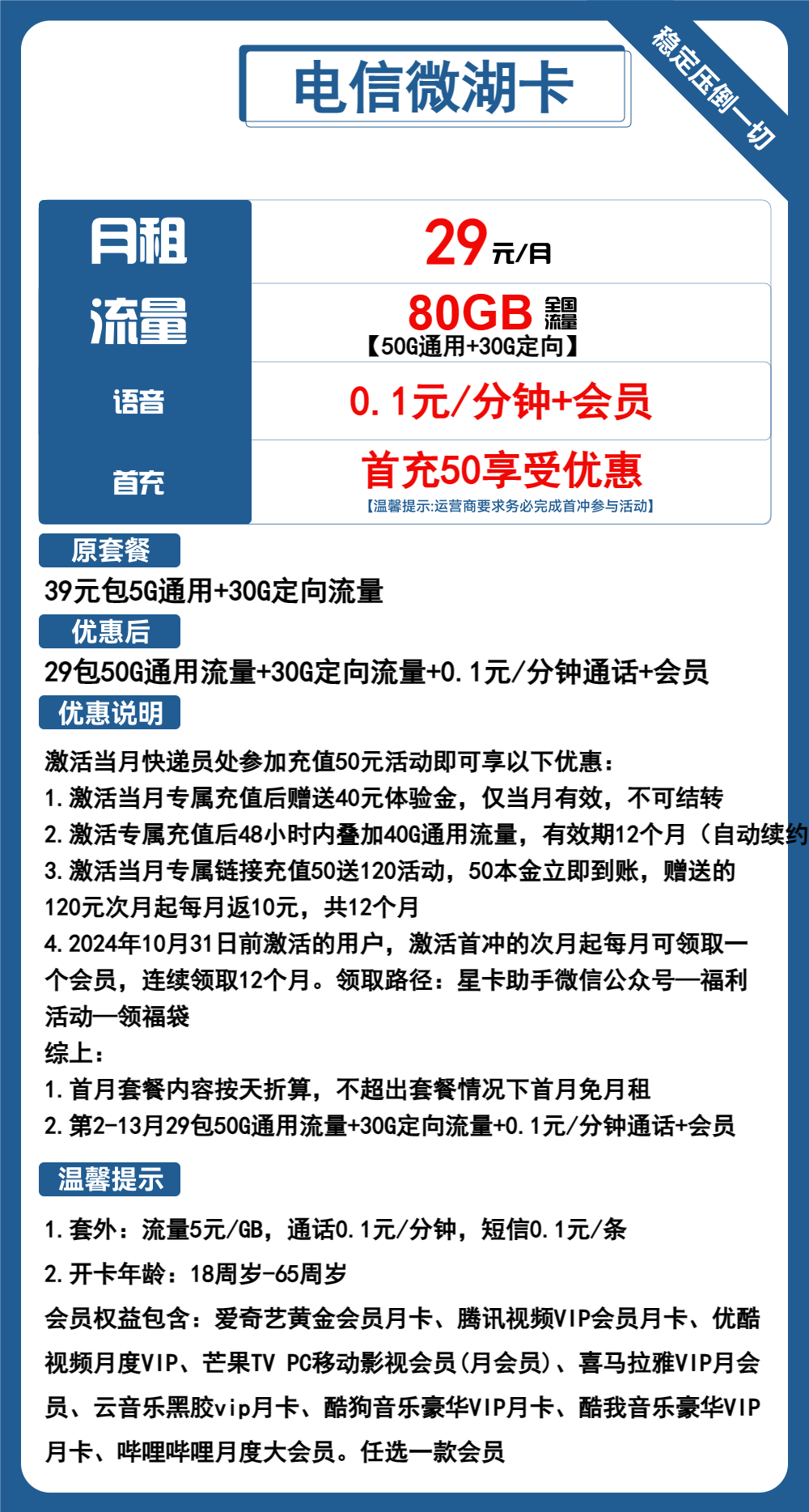 天翼畅享40g套餐图片