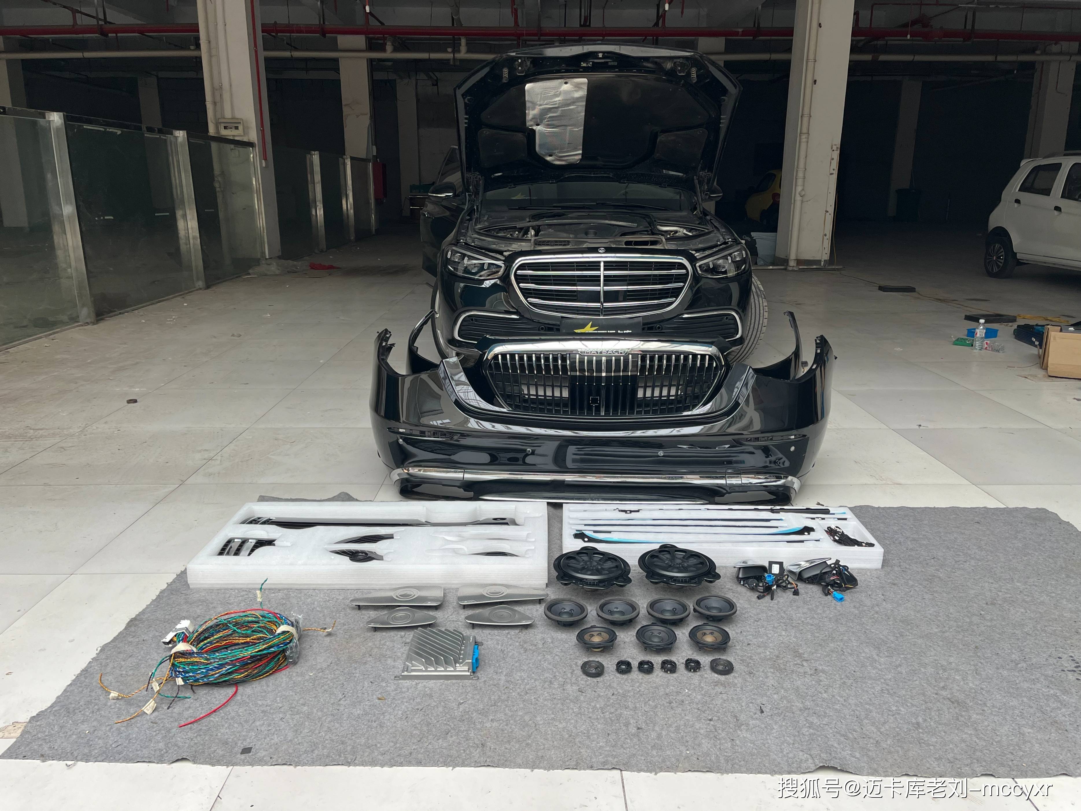 奔驰s400商务版这样一套改下来,既有面子又有底子价格还不贵