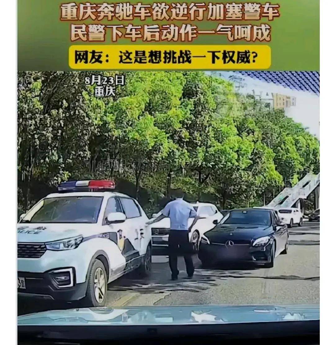 小辉哥出品奔驰警车图片