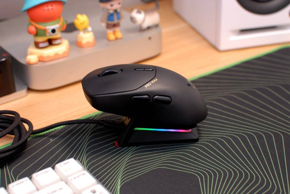 雷柏VT1PRO MAX鼠标与P5触点充底座:性能与无线科技的新体验