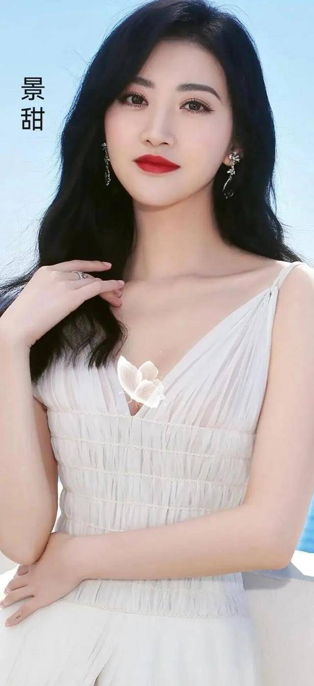 景甜:绝美照片,好美丽好漂亮好喜欢,大长腿好!