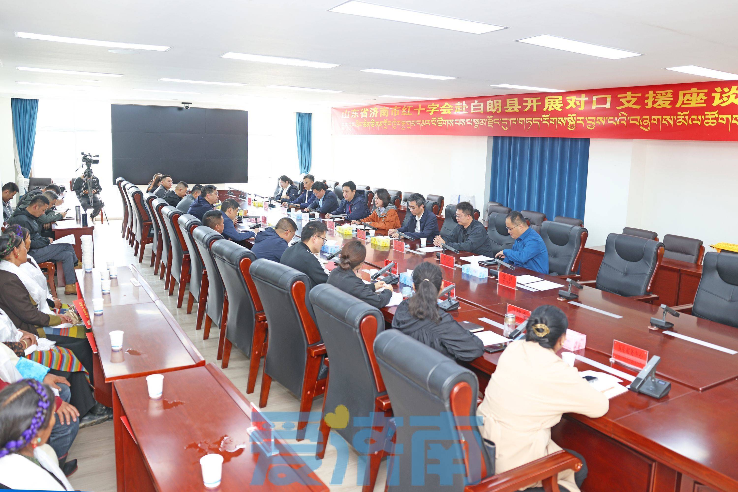 常务副会长刘勤,白朗县委书记普布石达,白朗县委副书记,县长陈锋