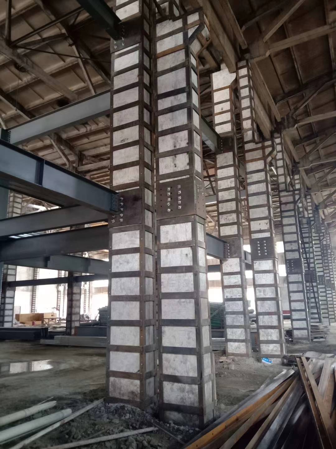 一文带你了解:柱子包钢加固的施工工艺