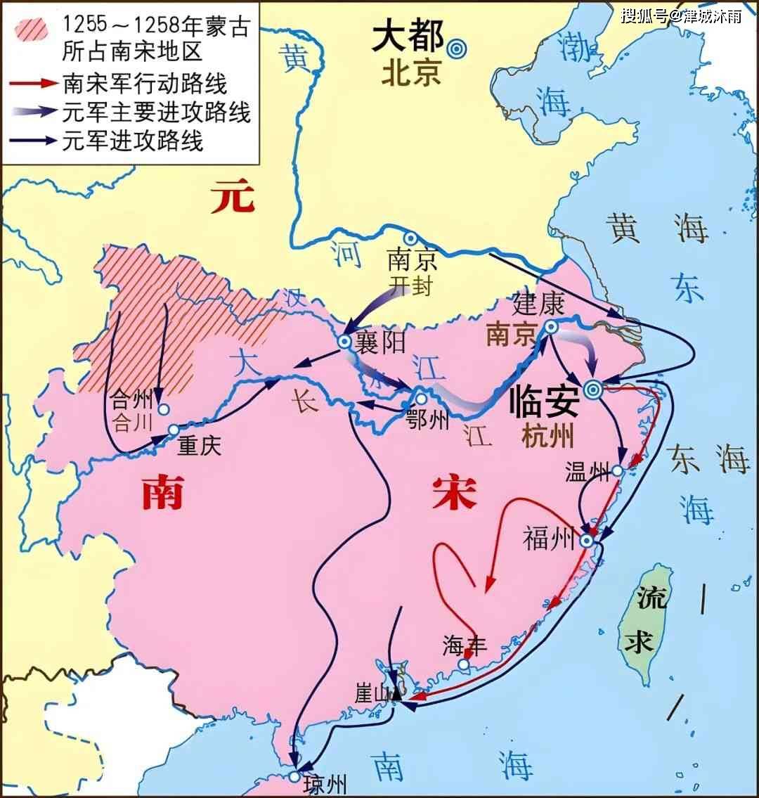 蒙古灭南宋,为什么花了45年之久?