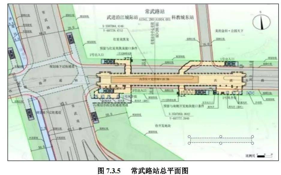 常州地铁线路图 6号线图片