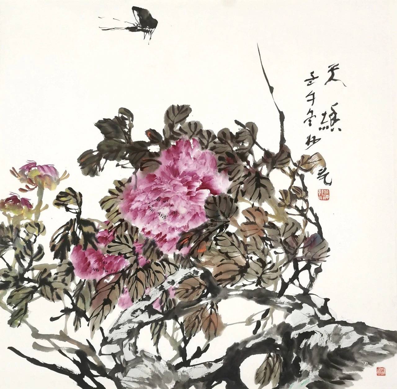 花鸟画大家郭志光先生作品欣赏