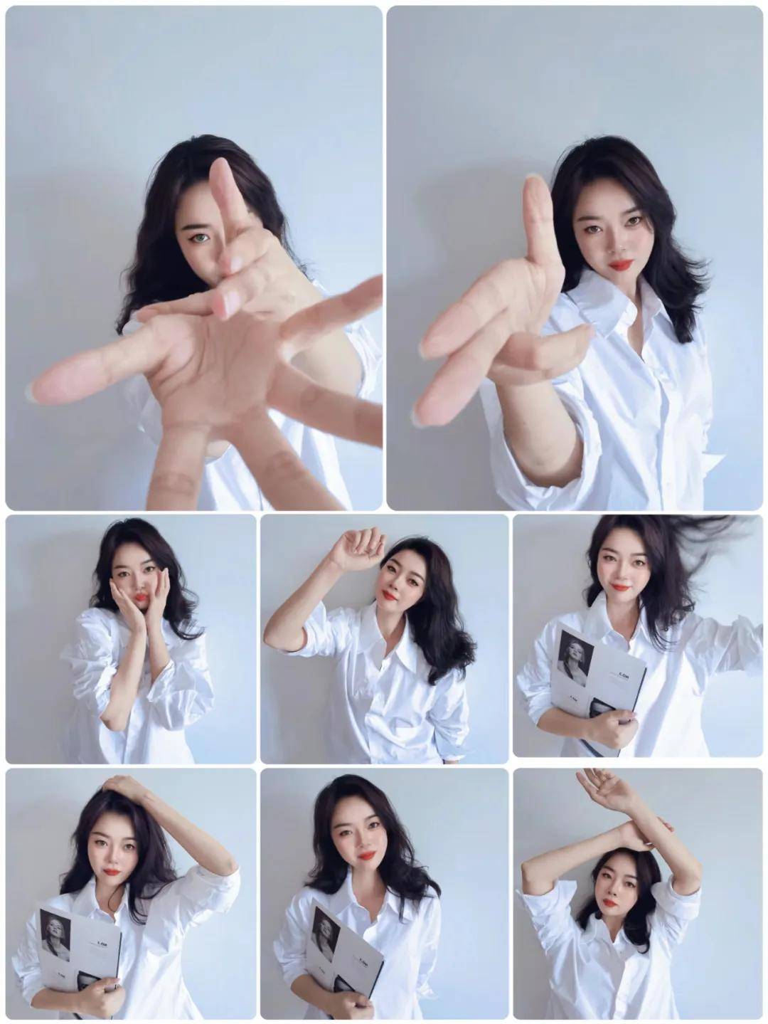 8个广角自拍姿势酷帅有个性轻松拍出创意时尚大片