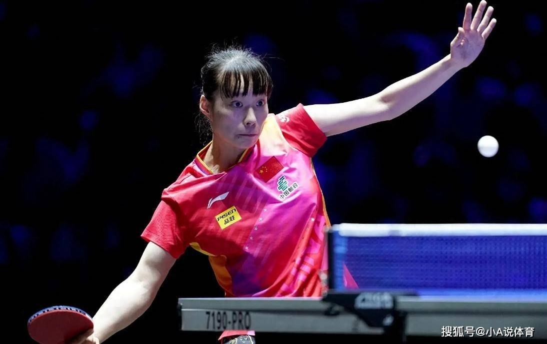 乒乓球亚锦赛，石洵瑶3-2车秀英，国乒小将立大功，中国队2-1朝鲜-乒乓球运动员石洵瑶