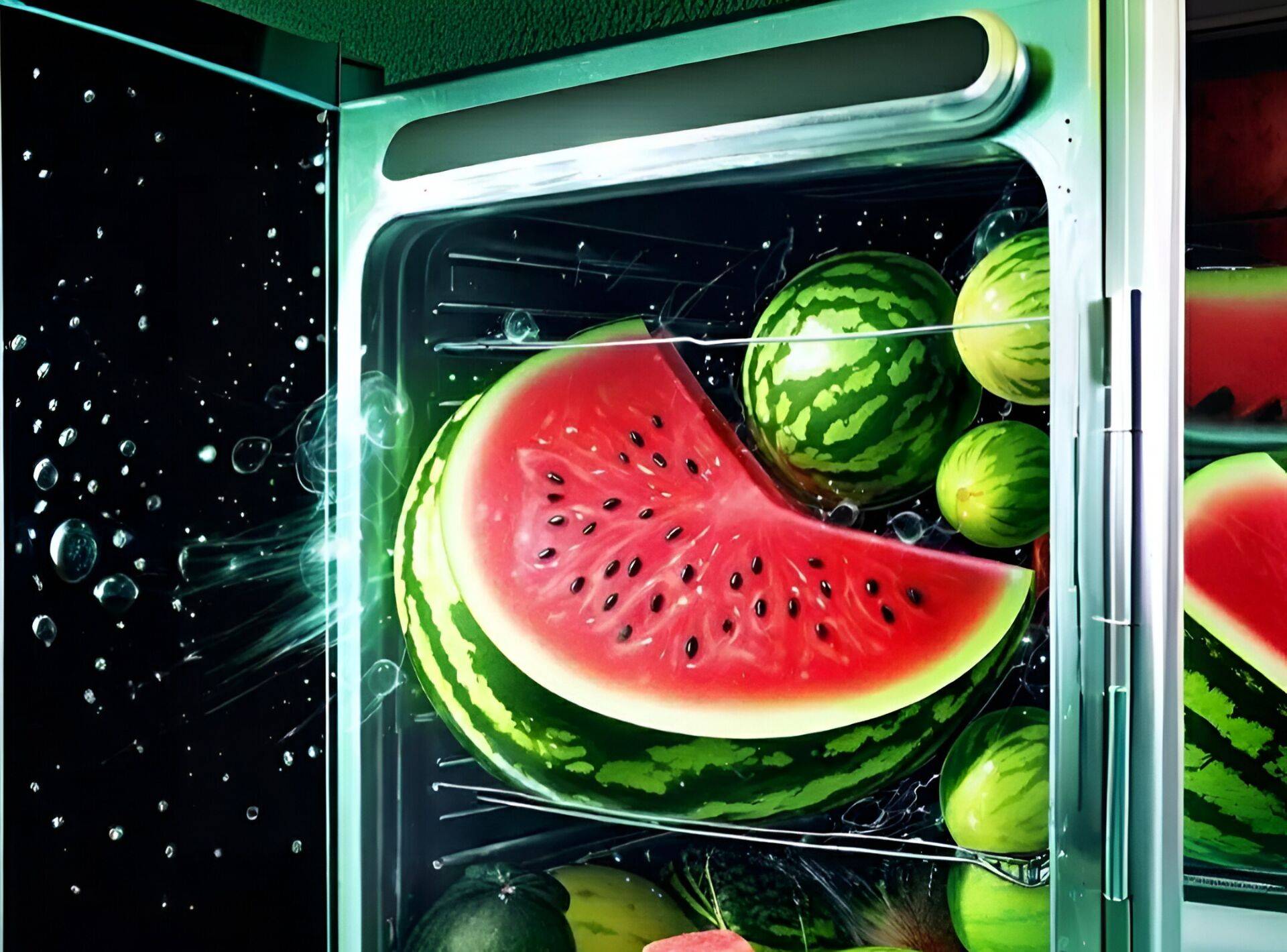 西瓜放冰箱两三天后,真的就不能吃了吗?