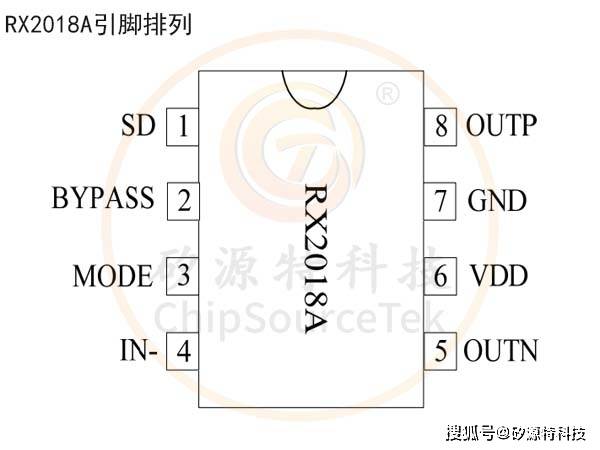 贴片mix2018A电路图图片