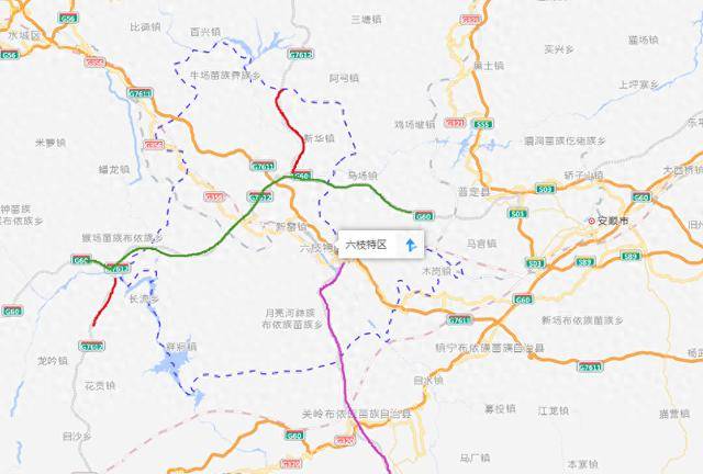 郎岱至二维公路图片