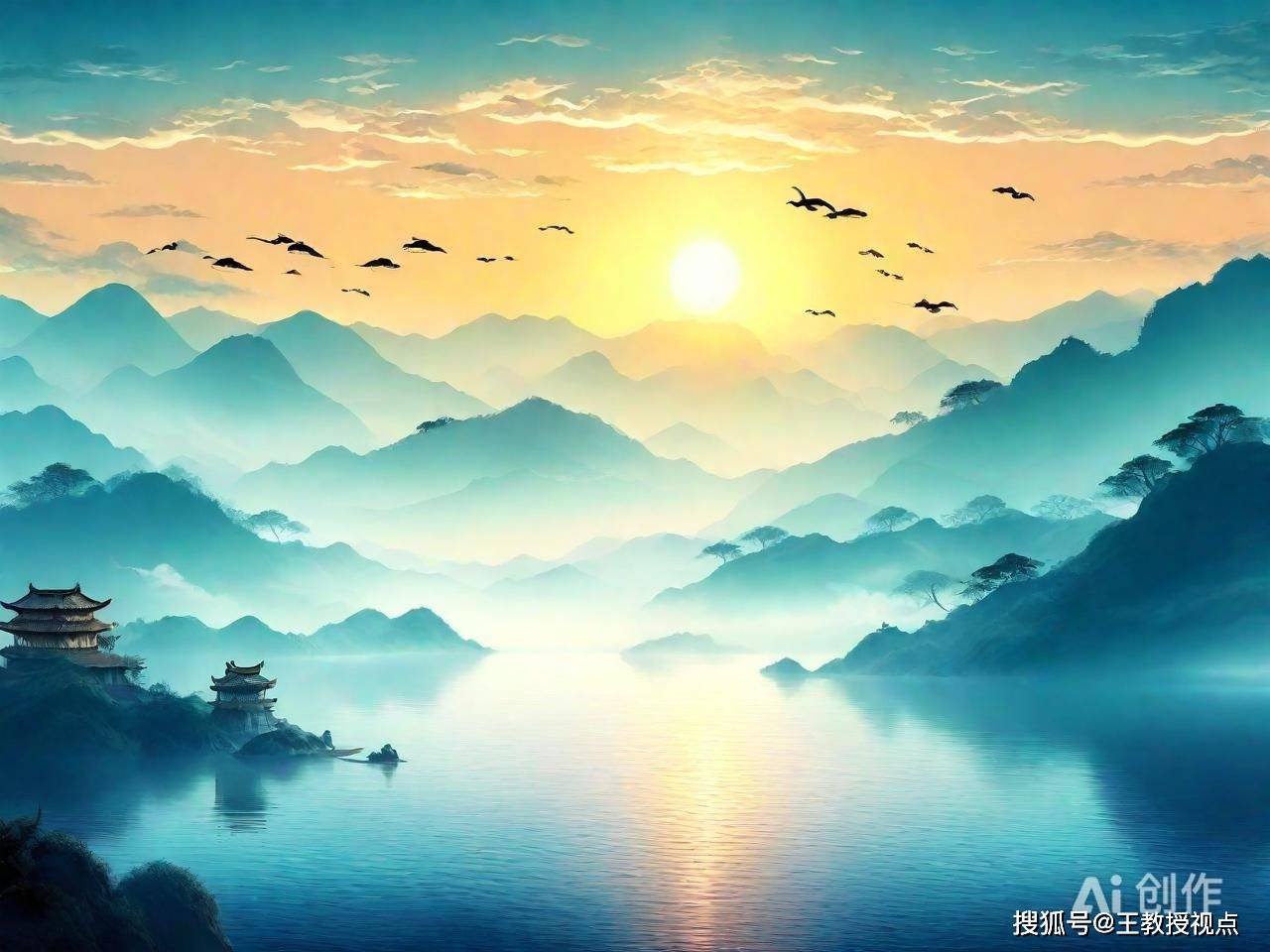 王维《汉江临泛》深度赏析:江山如画,心境悠然