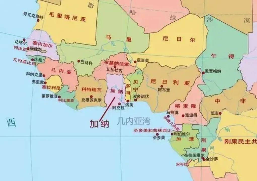 亚非地图高清版大图图片