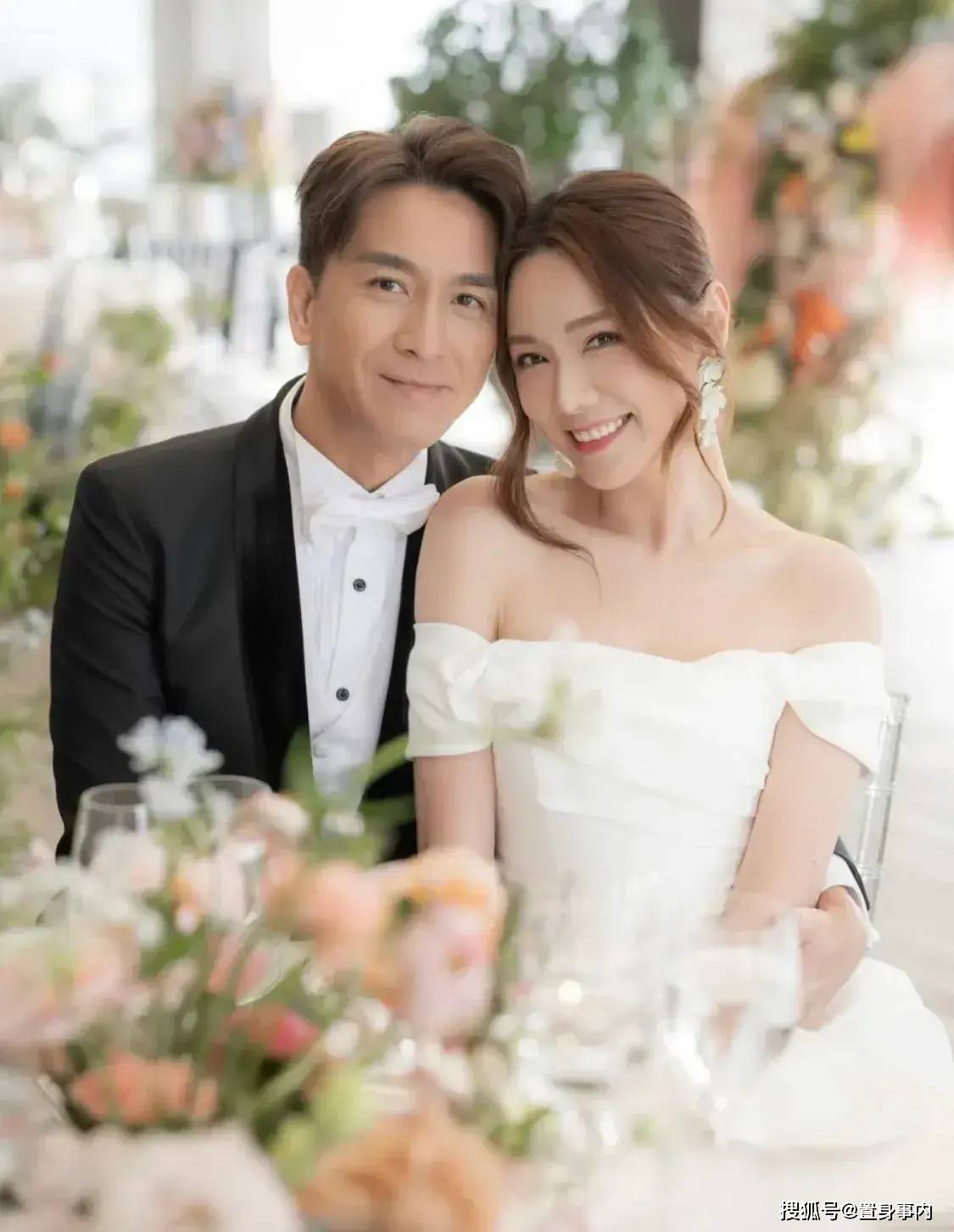 汤镇业大女儿出嫁,前妻姜坤红裙抢镜,刘嘉玲抱苗侨伟,向太很美
