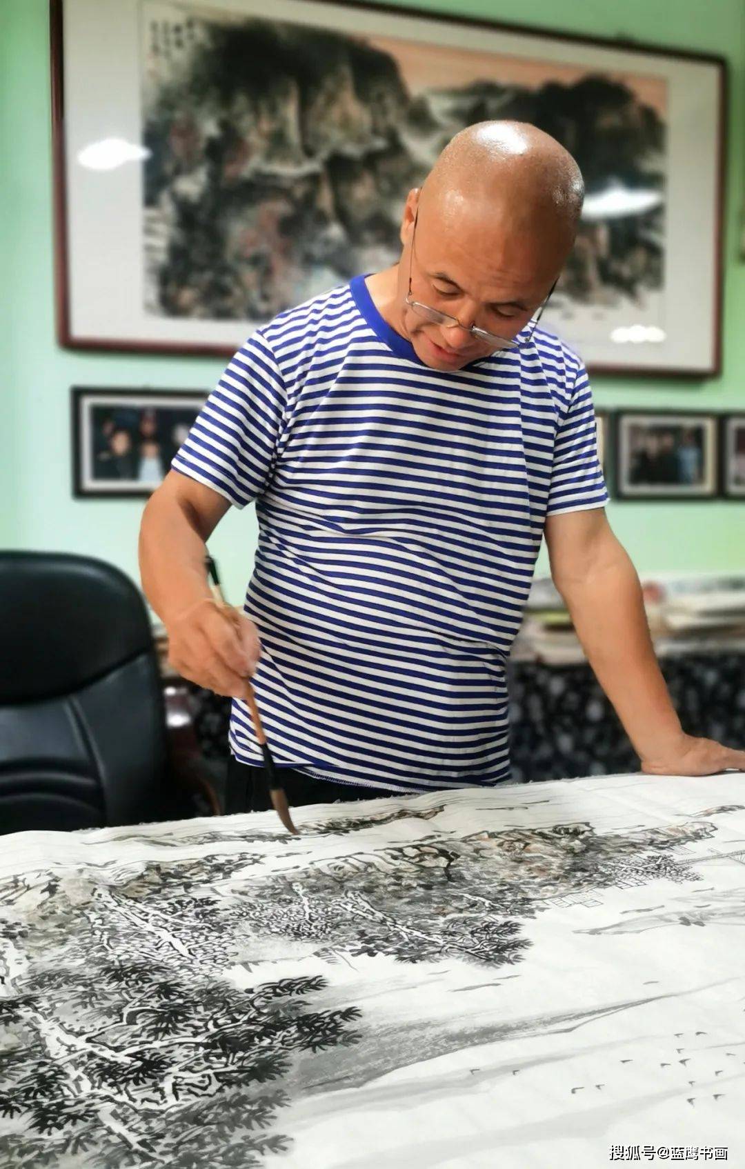 "墨香雅韵"作品展|著名画家杨金书:笔墨随心,意境深远