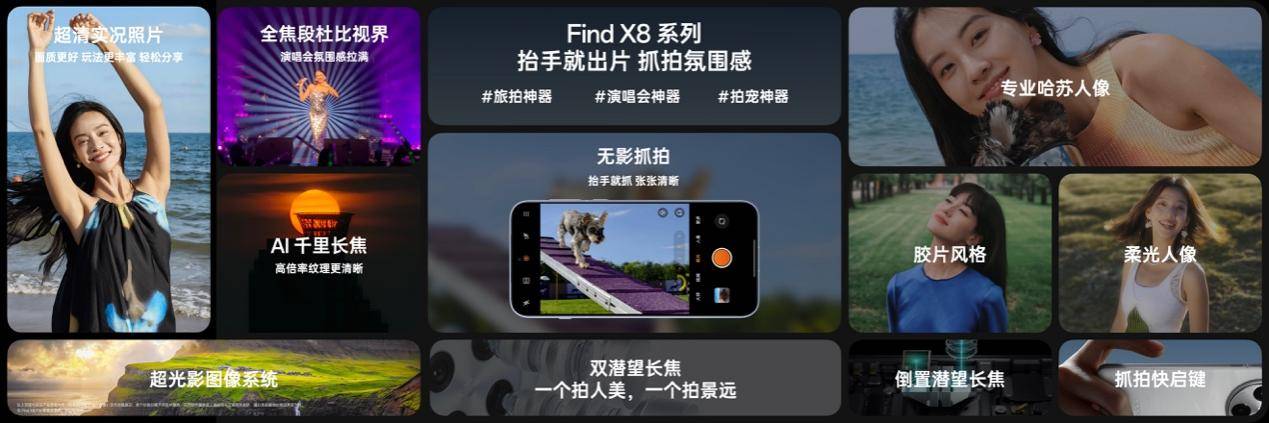 氛围感抓拍神器，OPPO发布年度影像旗舰Find X8系列-锋巢网