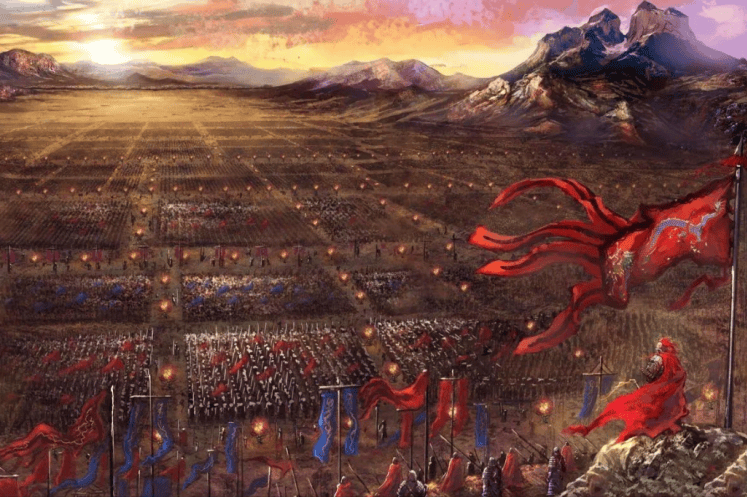 宋朝大将射敌三箭,三箭皆射歪,敌军先大笑,仔细一看后落荒而逃